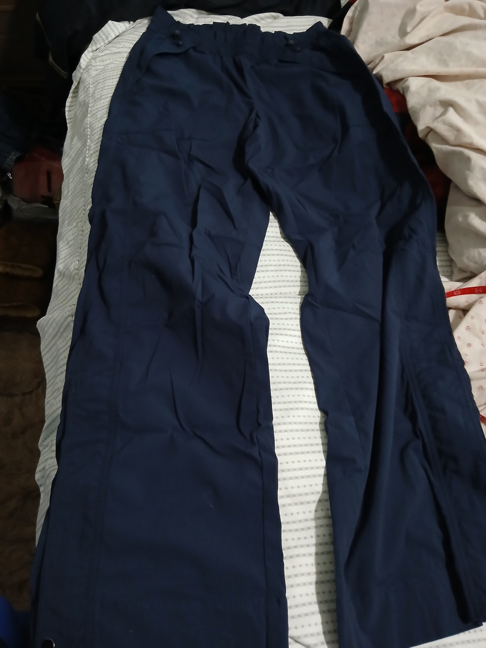 *Sold*Athleta Navy Track Pants